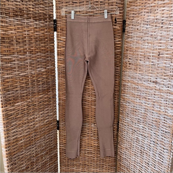 Herve Leger Fioella Bandage Legging Pants in Gravel Neutral Beige Size XS - Picture 3 of 12